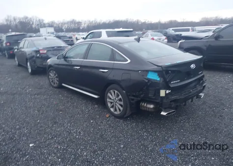 2016 Hyundai Sonata Limited from USA, damaged, VIN 5NPE34AF0GH277025